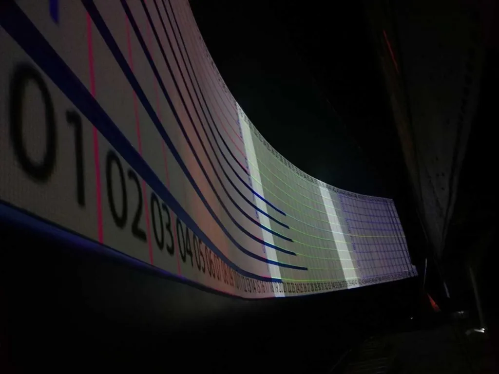 Museum projection surfaces, plasma displays and installation views in Monterrey — view 2