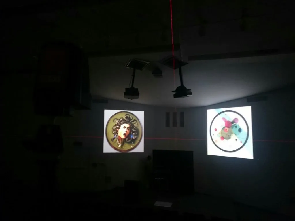 Adjusted display surface and control setup for the Sense 8 project — view 4