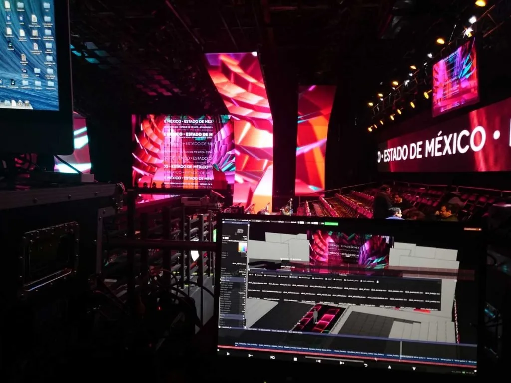 LED presentation stage for Nuestra Belleza México — view 4