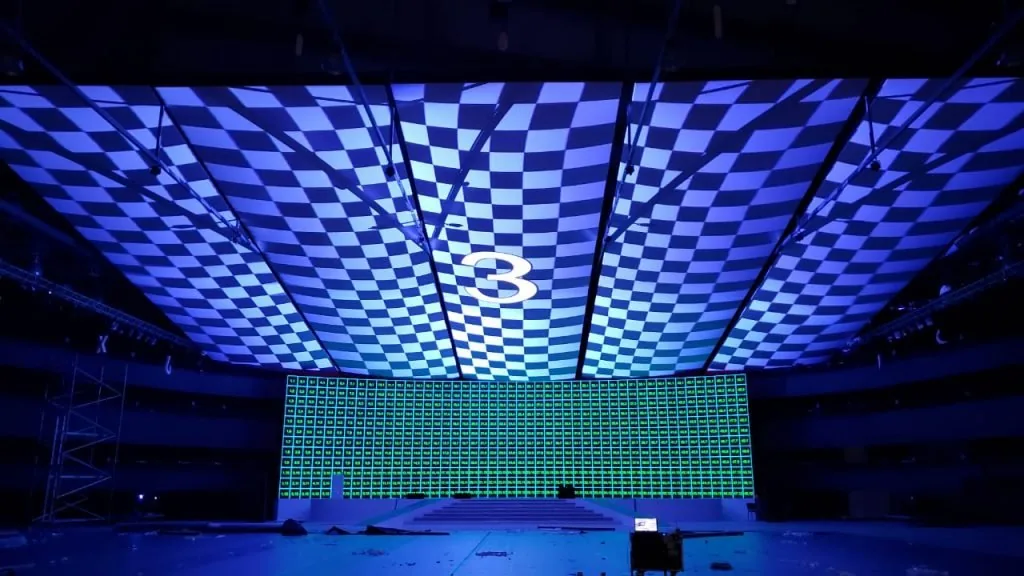 LED and projection surfaces at the Sharjah International Book Fair — view 4