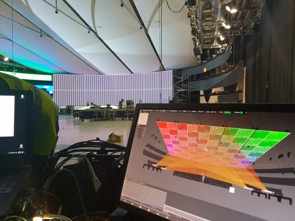 LED and projection surfaces at the Sharjah International Book Fair — view 5