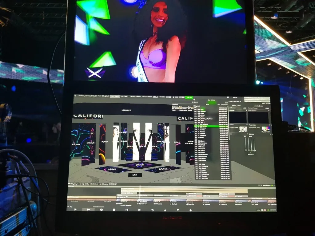 LED screen environment and stage presentation for Mexicana Universal — view 5