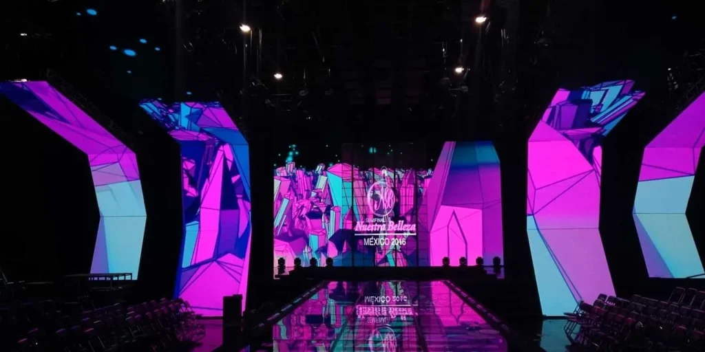 LED presentation stage for Nuestra Belleza México — view 5