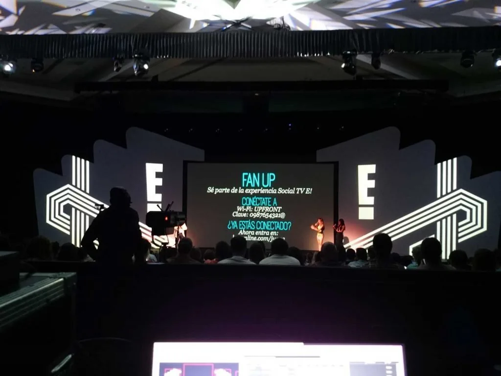 Three-area projection setup for Up Front TV Channels in Punta Cana — view 6