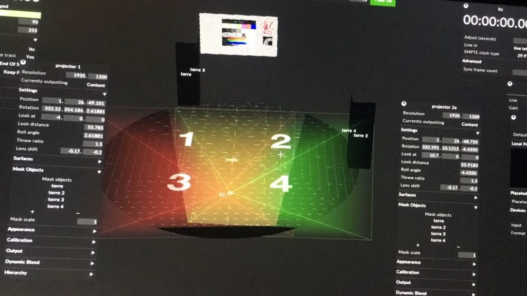 Floor projection and concert stage during a Pepe Aguilar performance — view 6