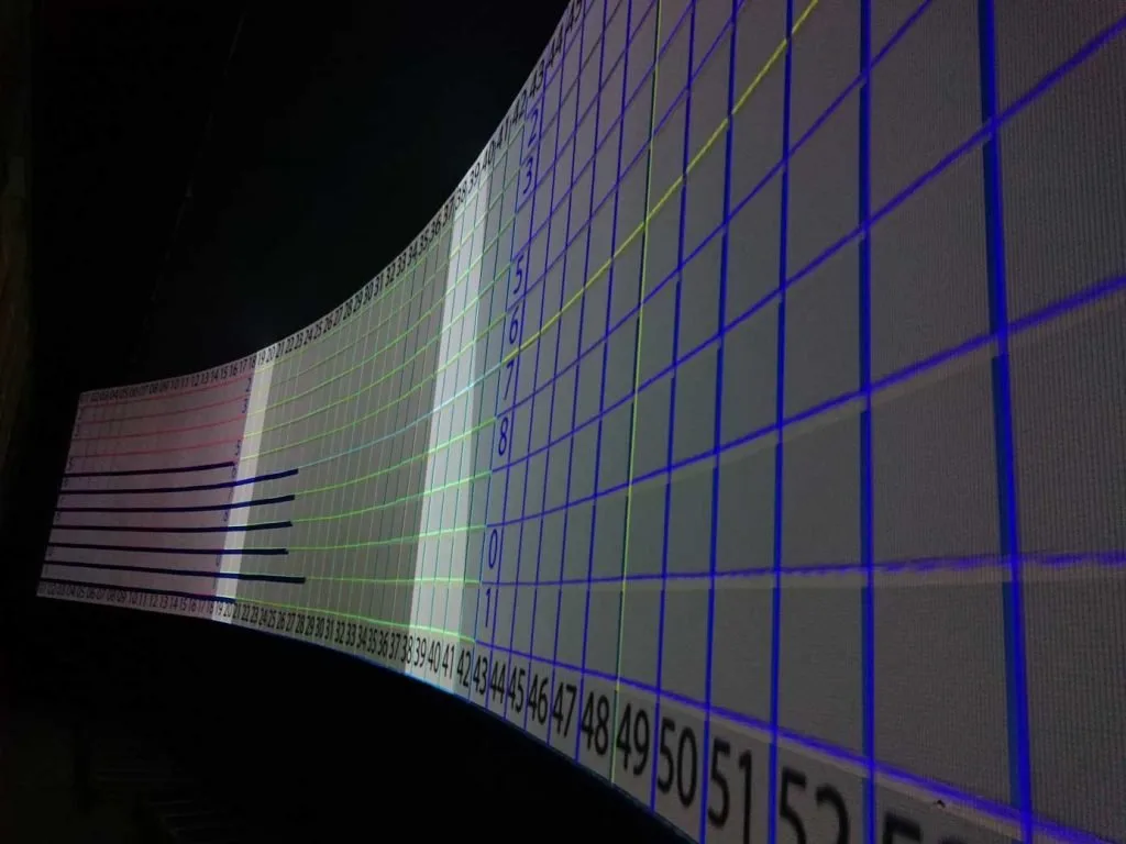 Museum projection surfaces, plasma displays and installation views in Monterrey — view 8