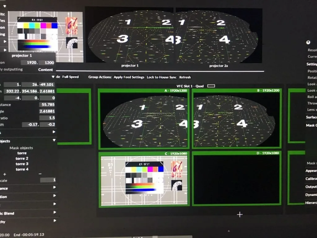 Floor projection and concert stage during a Pepe Aguilar performance — view 9