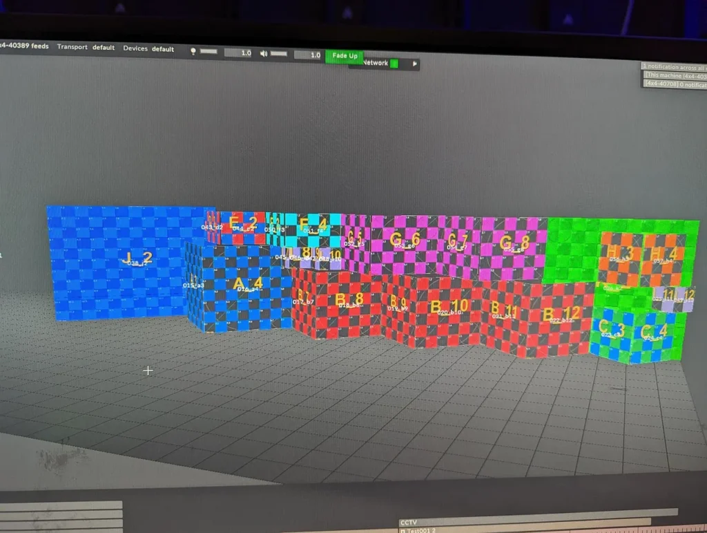 Multi-surface display installation at the Abu Dhabi Government Pavilion during GITEX Global 2022 — view 9