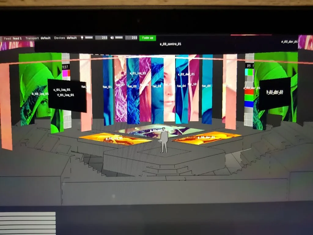 LED screen environment and stage presentation for Mexicana Universal — view 12