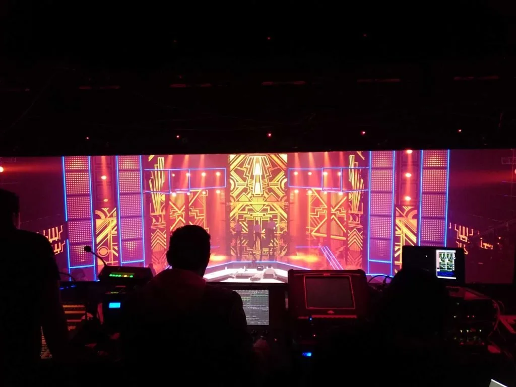 LED television set and playback environment for Sí Se Puede — view 13